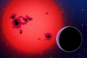 Possible Water World at 40 light yrs